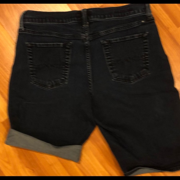 Bermuda Style Jean Shorts - Picture 2 of 5